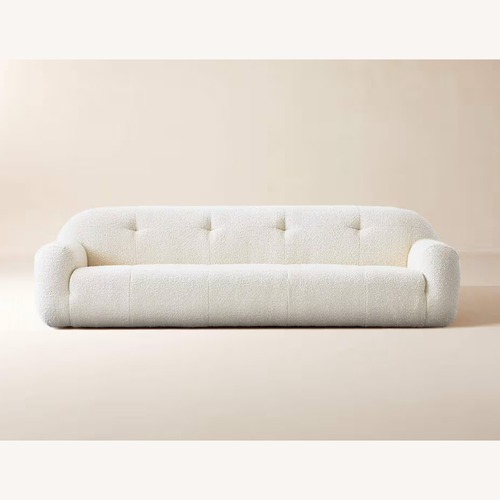 Used CB2 Jannis Ellenberger Brace Cream Boucle Sofa for sale on AptDeco