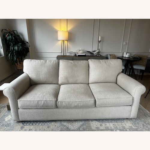 Used Arhaus Baldwin Natural Fabric 3+ Seater Sofa for sale on AptDeco