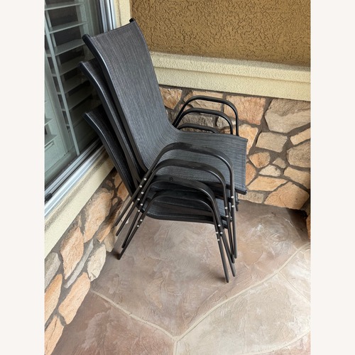 Used Light Gray Fabric Armchair for sale on AptDeco