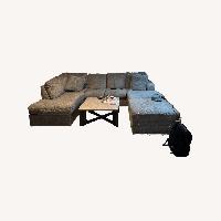 Ashley Furniture Light Gray 3+ Piece Sectional