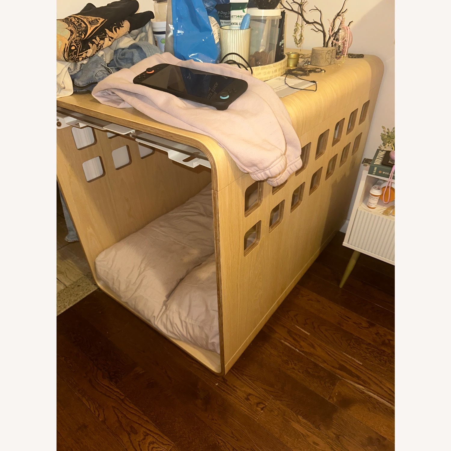 Fable Crate & Side Table Natural Wood Side Table - image-4