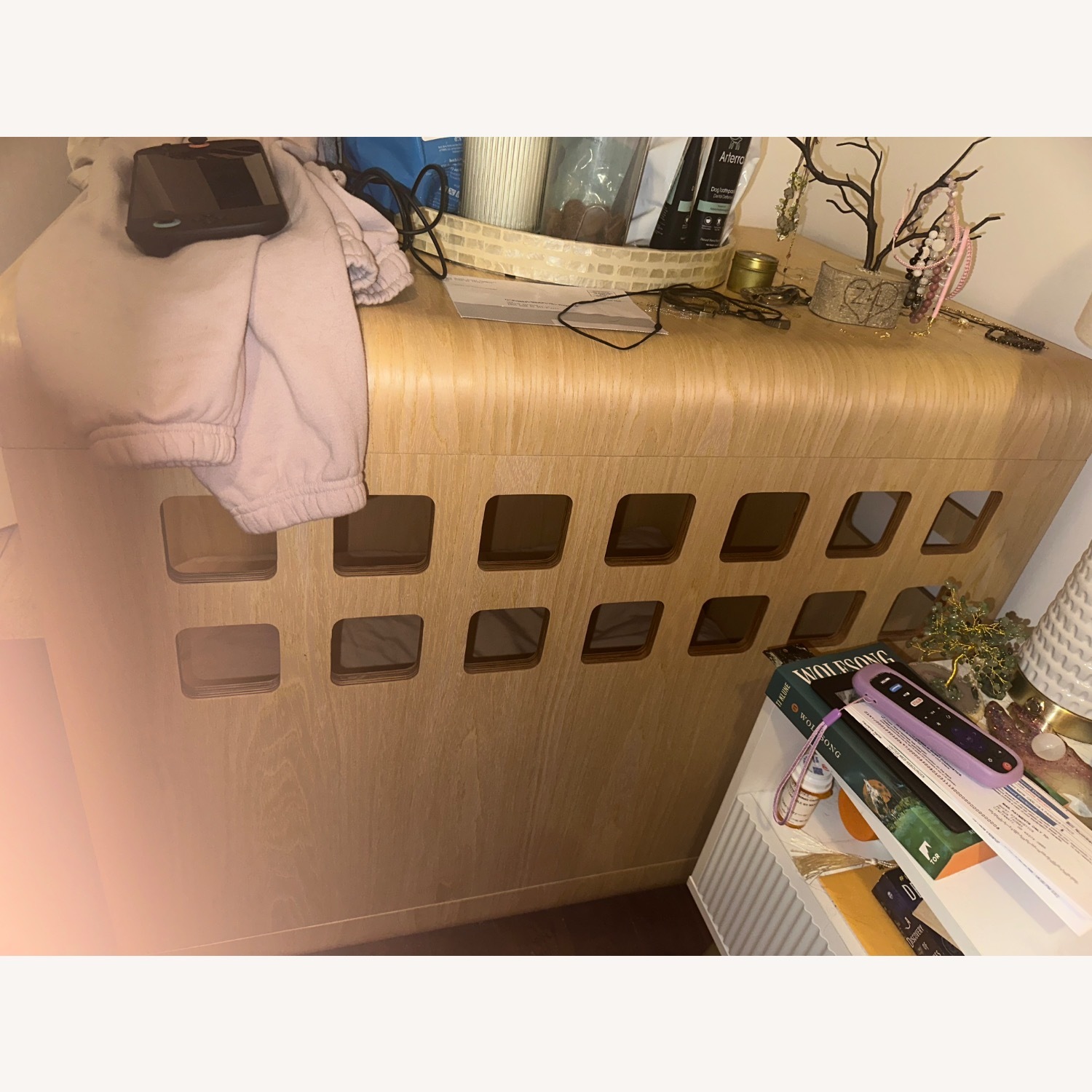 Fable Crate & Side Table Natural Wood Side Table - image-3