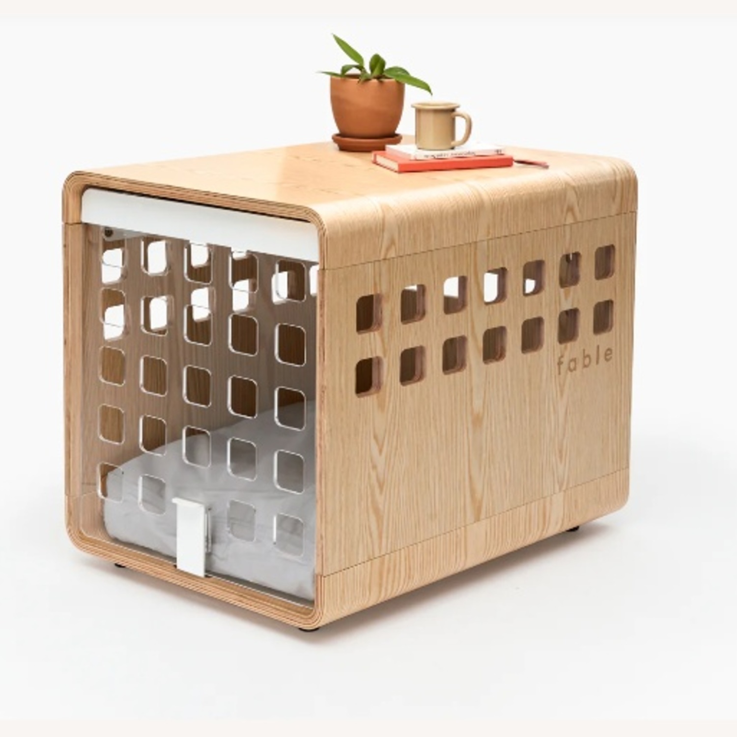 Fable Crate & Side Table Natural Wood Side Table - image-5