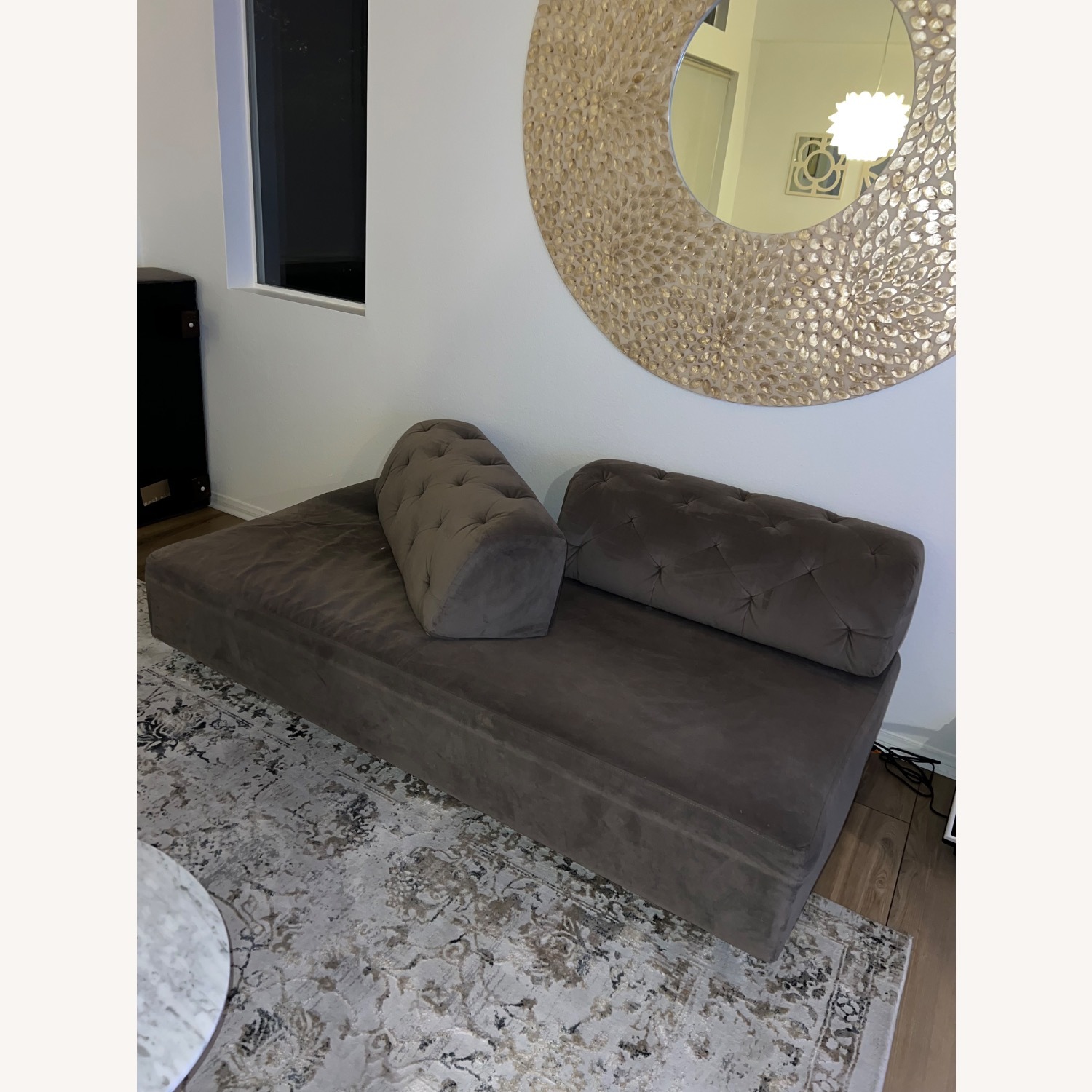 West Elm Tillary Dark Gray Fabric 3+ Piece Sectional - image-7