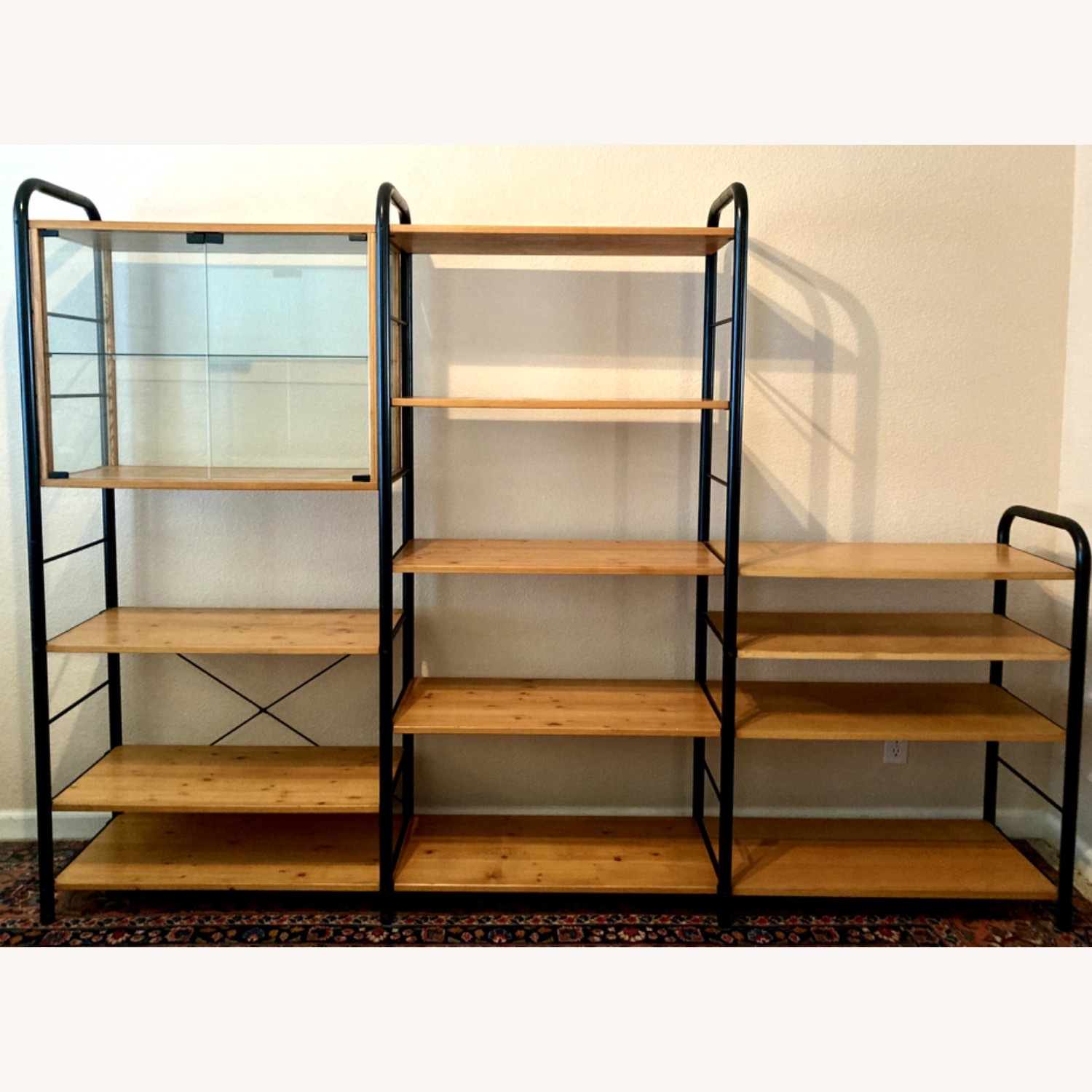 Vintage 80s IKEA Niklas Shelving System - image-0