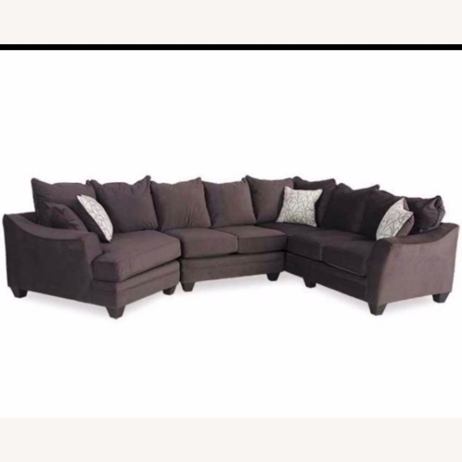 Wayfair Dark Gray Fabric 3+ Piece Sectional - image-3