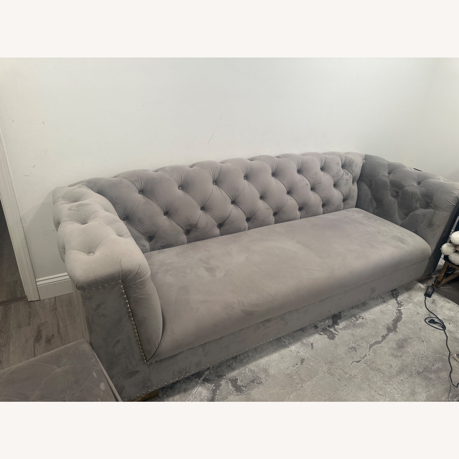 TOV Furniture Velvet Sofa - image-2