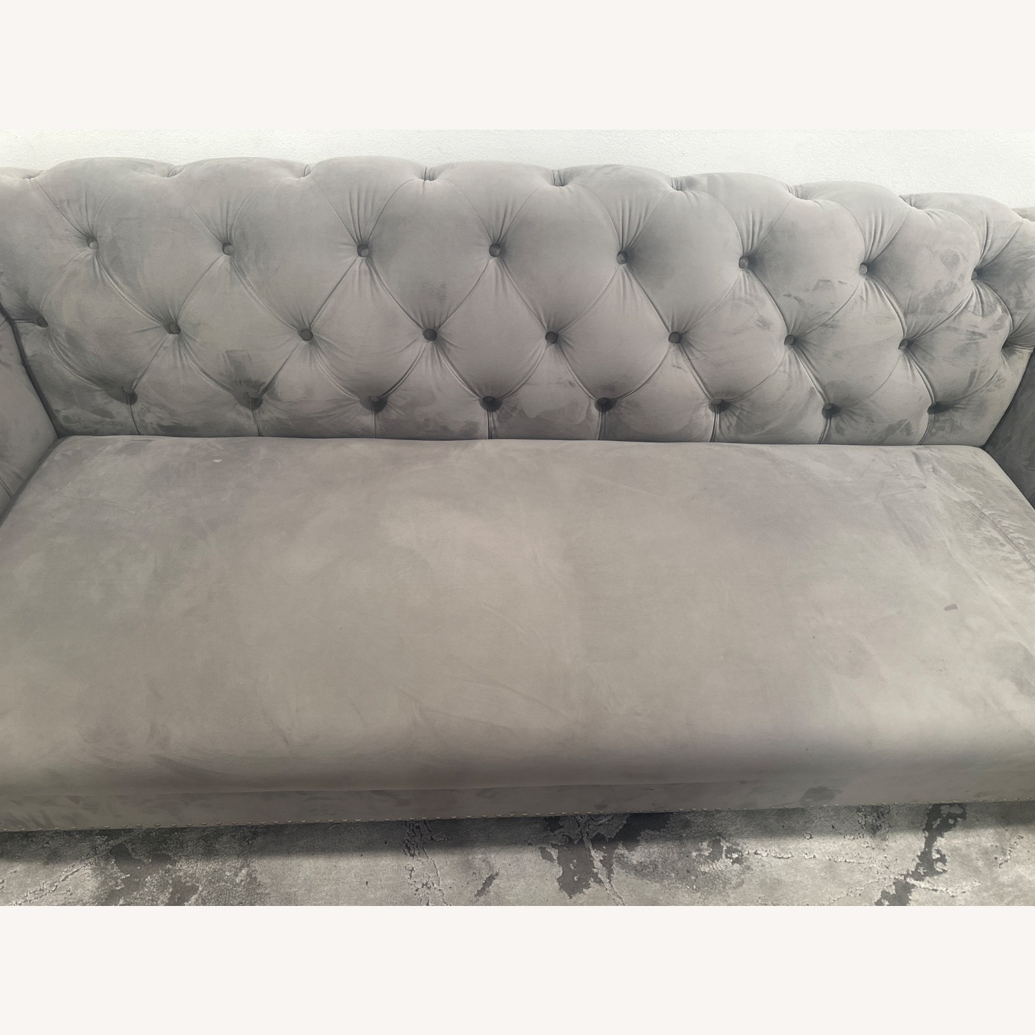 TOV Furniture Velvet Sofa - image-3