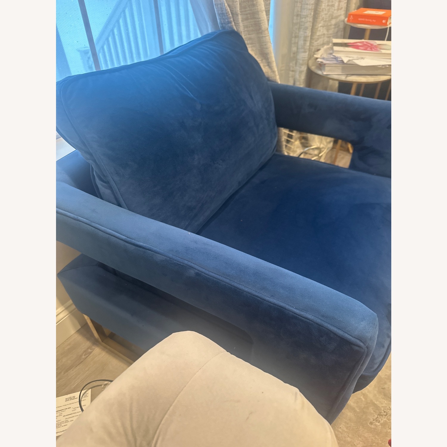 TOV Furniture Velvet Accent Chair - image-3