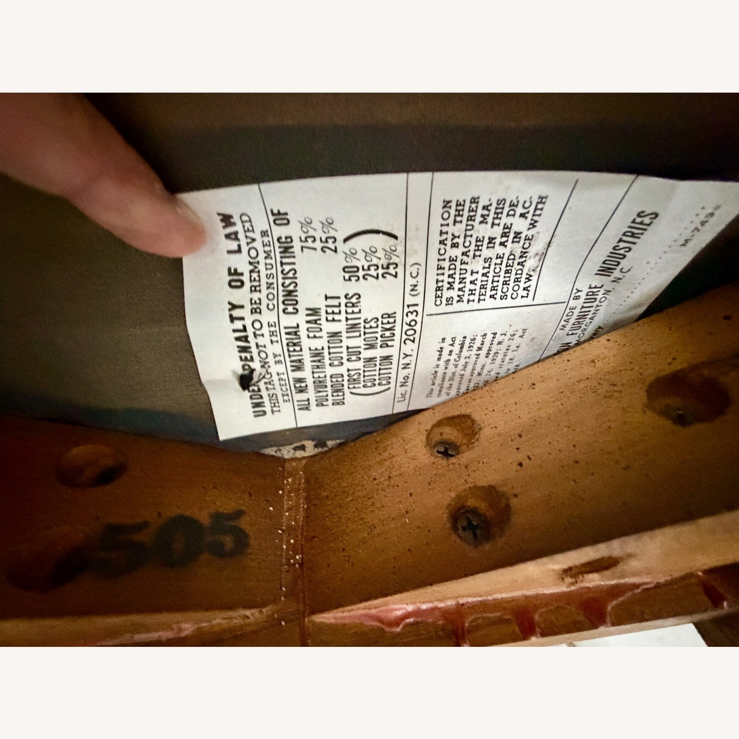 Vintage/Antique Dark Brown Wood Dining Sets - image-9