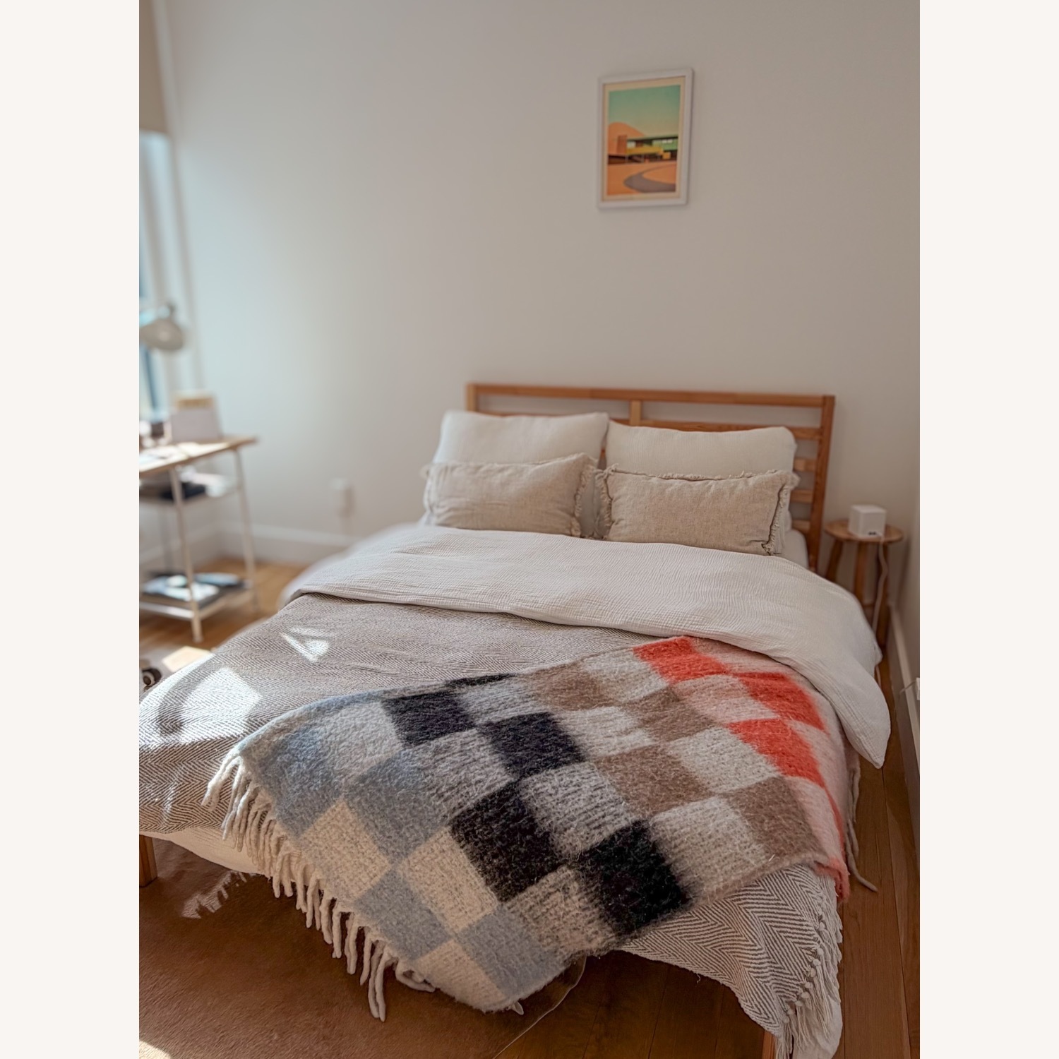 IKEA Tarva Natural Wood Full Bed - image-1