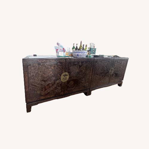 Used John Stuart Furniture Dark Brown Wood Dresser for sale on AptDeco