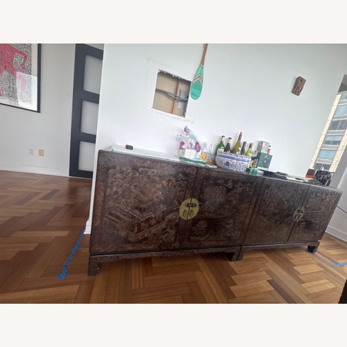 Used John Stuart Furniture Dark Brown Wood Dresser for sale on AptDeco