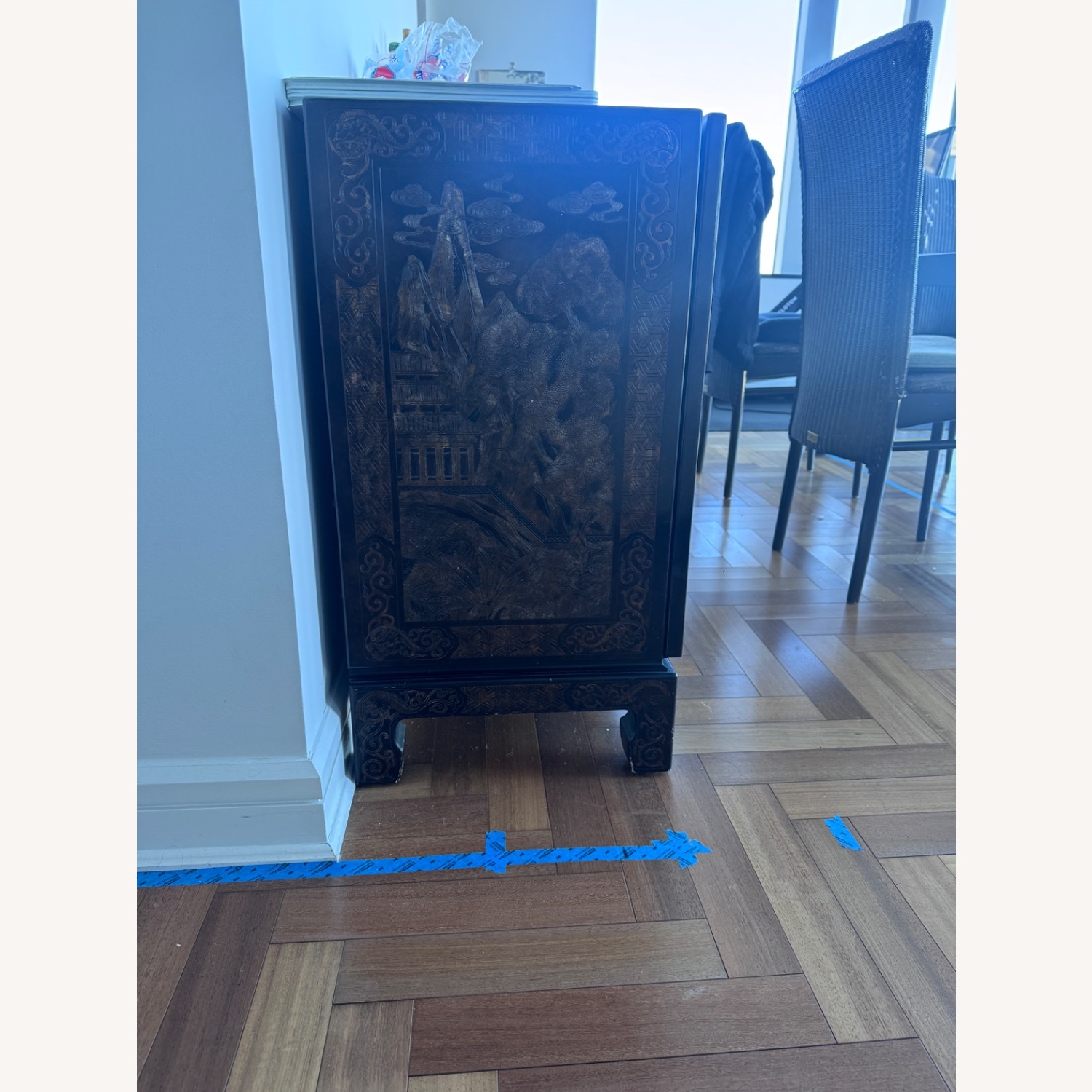 John Stuart Furniture Dark Brown Wood Dresser - image-2