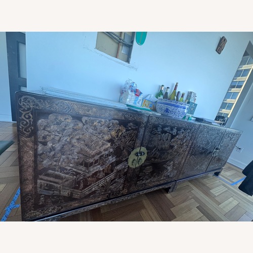 Used John Stuart Furniture Dark Brown Wood Dresser for sale on AptDeco