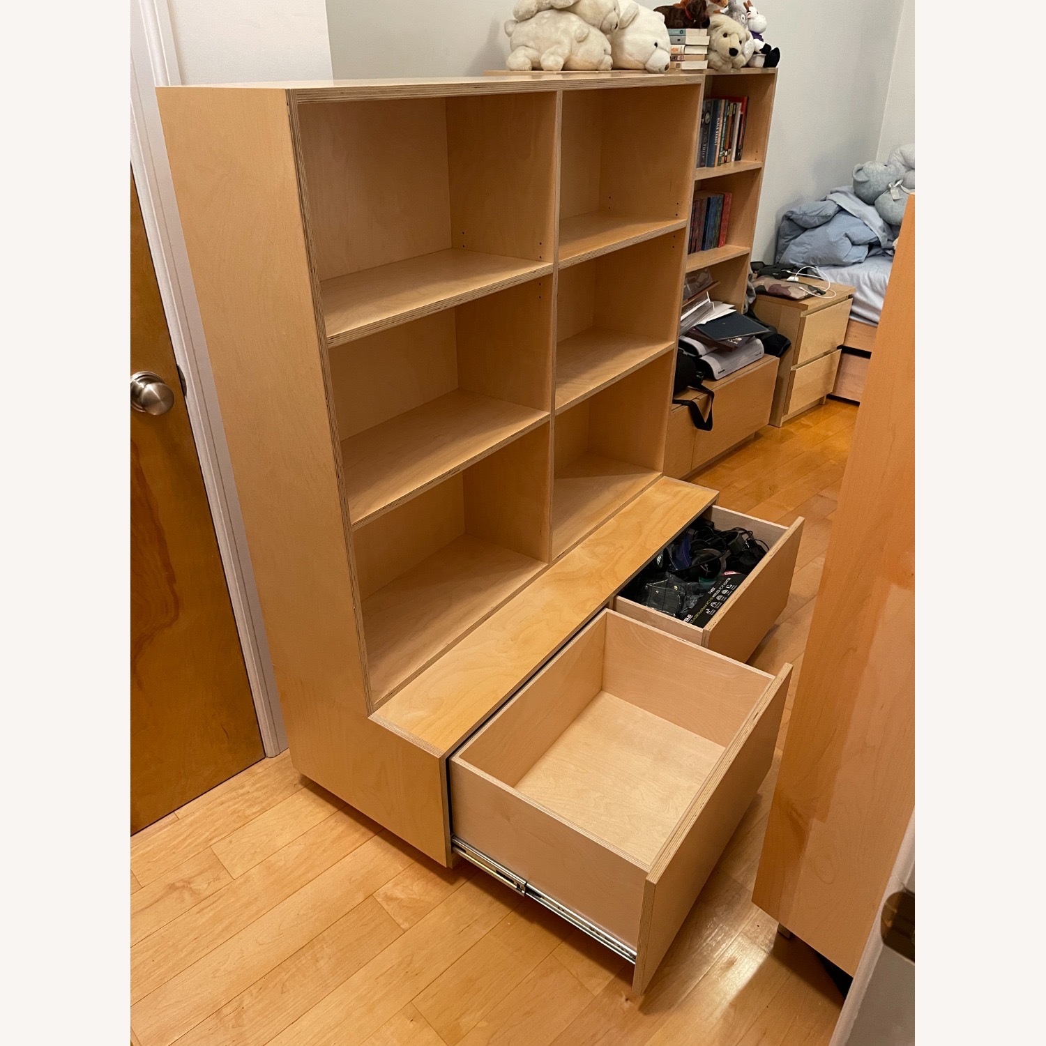 Casa Kids Bookshelf/Storage Wall Unit - image-6