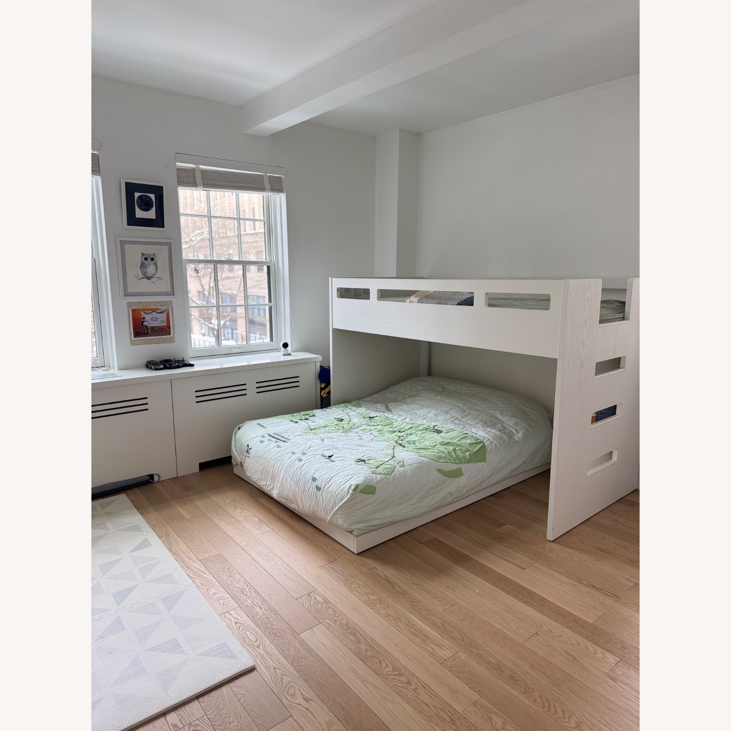 Crate & Kids White Wood Bunk Bed - image-1