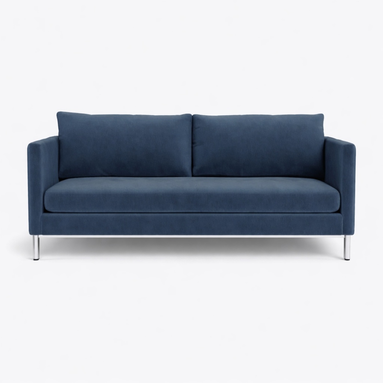 ABC Carpet and Home Blue Fabric 2 Seater Sofa - image-0