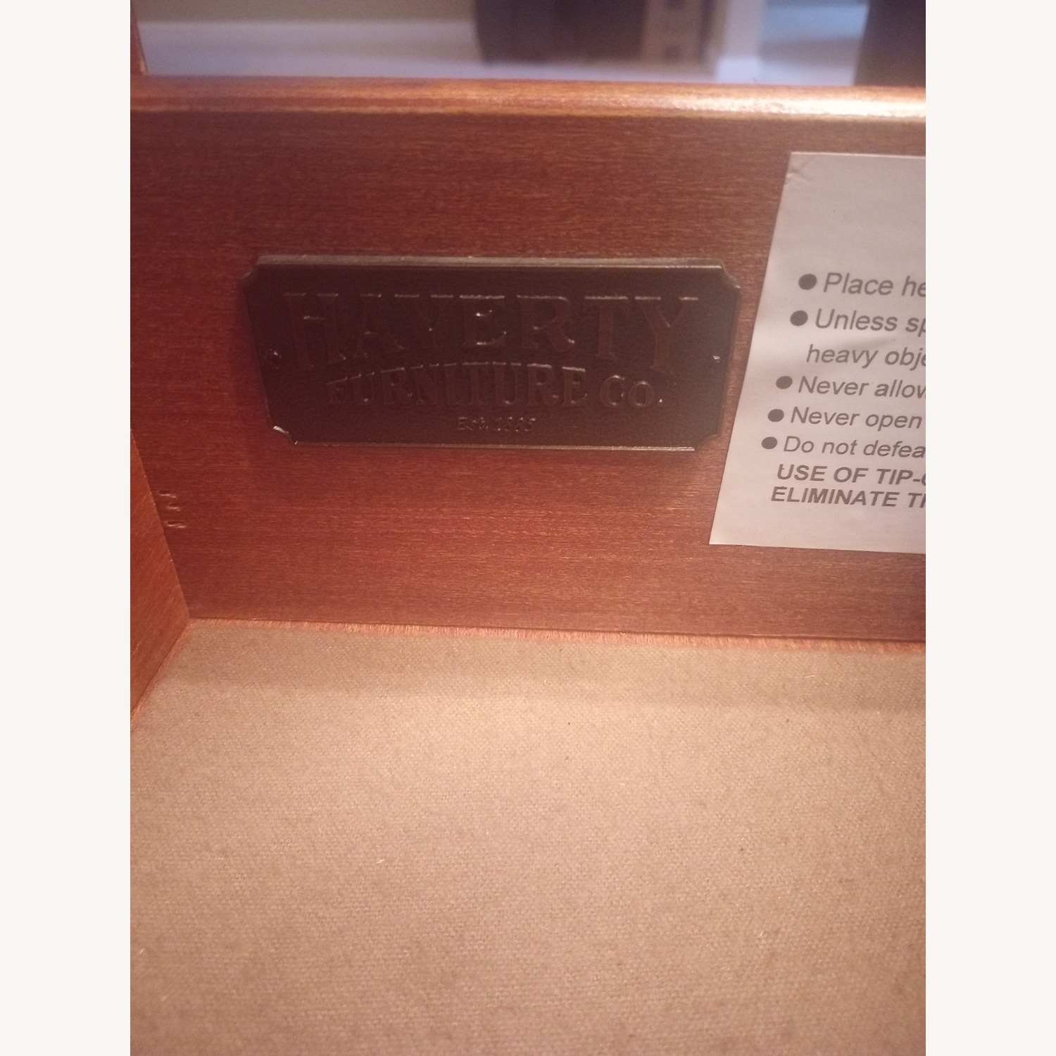 Havertys Dark Brown Wood Wall Unit - image-5