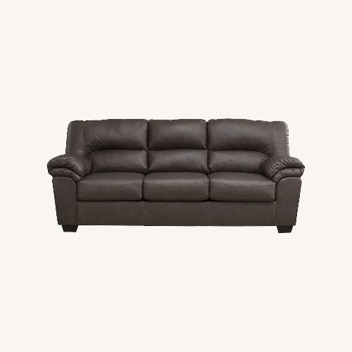 Used Ashley Furniture WalkerPoint Dark Brown 3+ Seater Sofa for sale on AptDeco