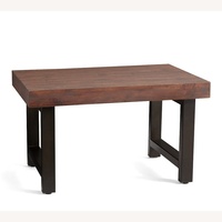 Pottery Barn Griffin Petite Reclaimed Wood Coffee Table
