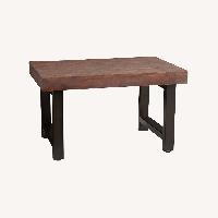 Pottery Barn Griffin Petite Reclaimed Wood Coffee Table