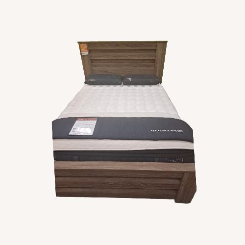 Used Vintage/Antique Natural Queen Bed for sale on AptDeco