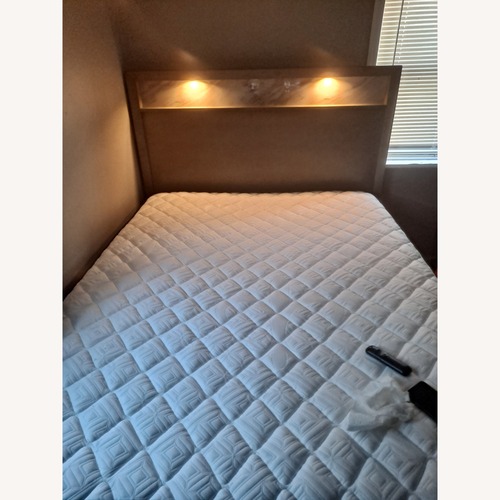 Used Vintage/Antique Natural Queen Bed for sale on AptDeco