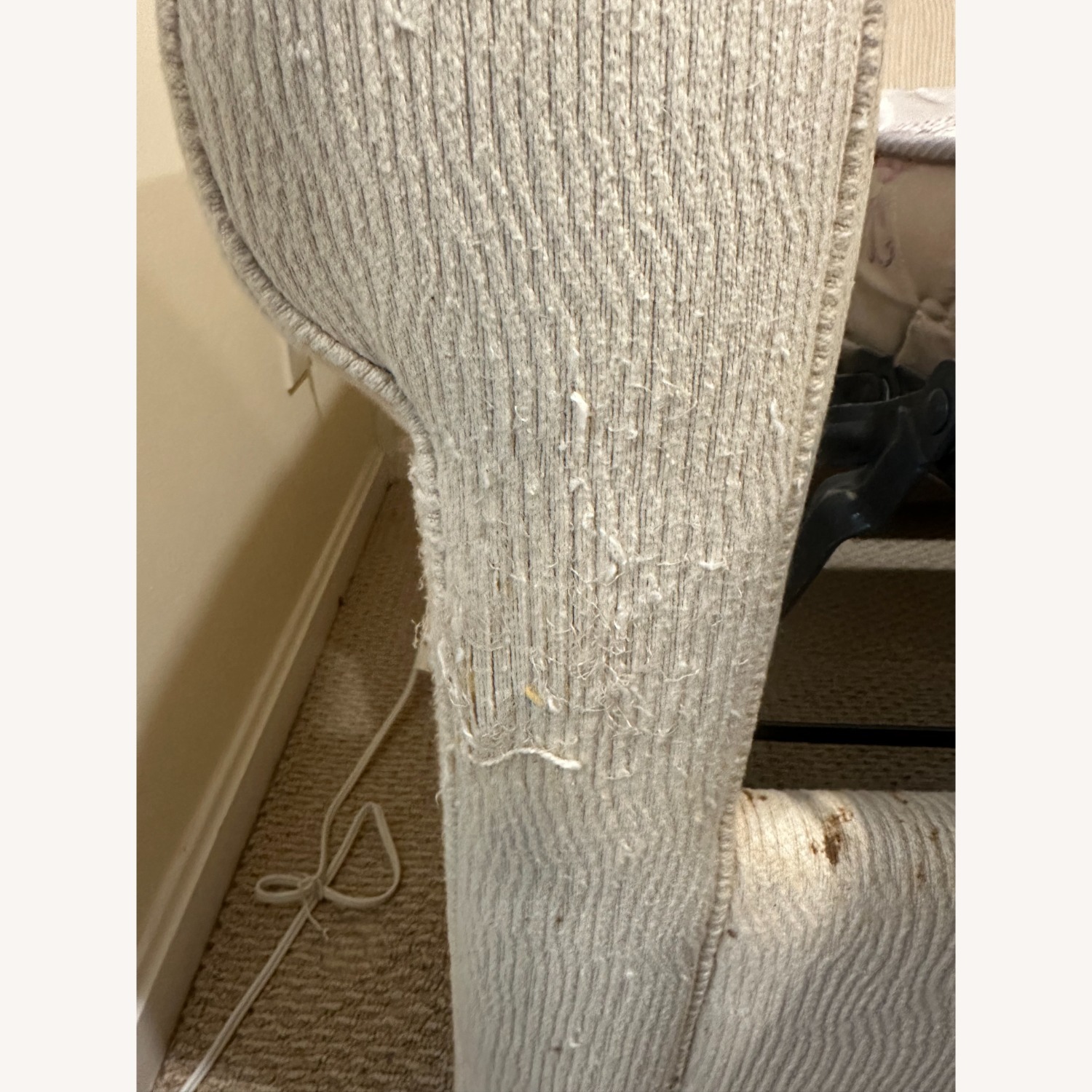 Arhaus Camden Desert Natural Fabric Sleeper Sofa - image-5