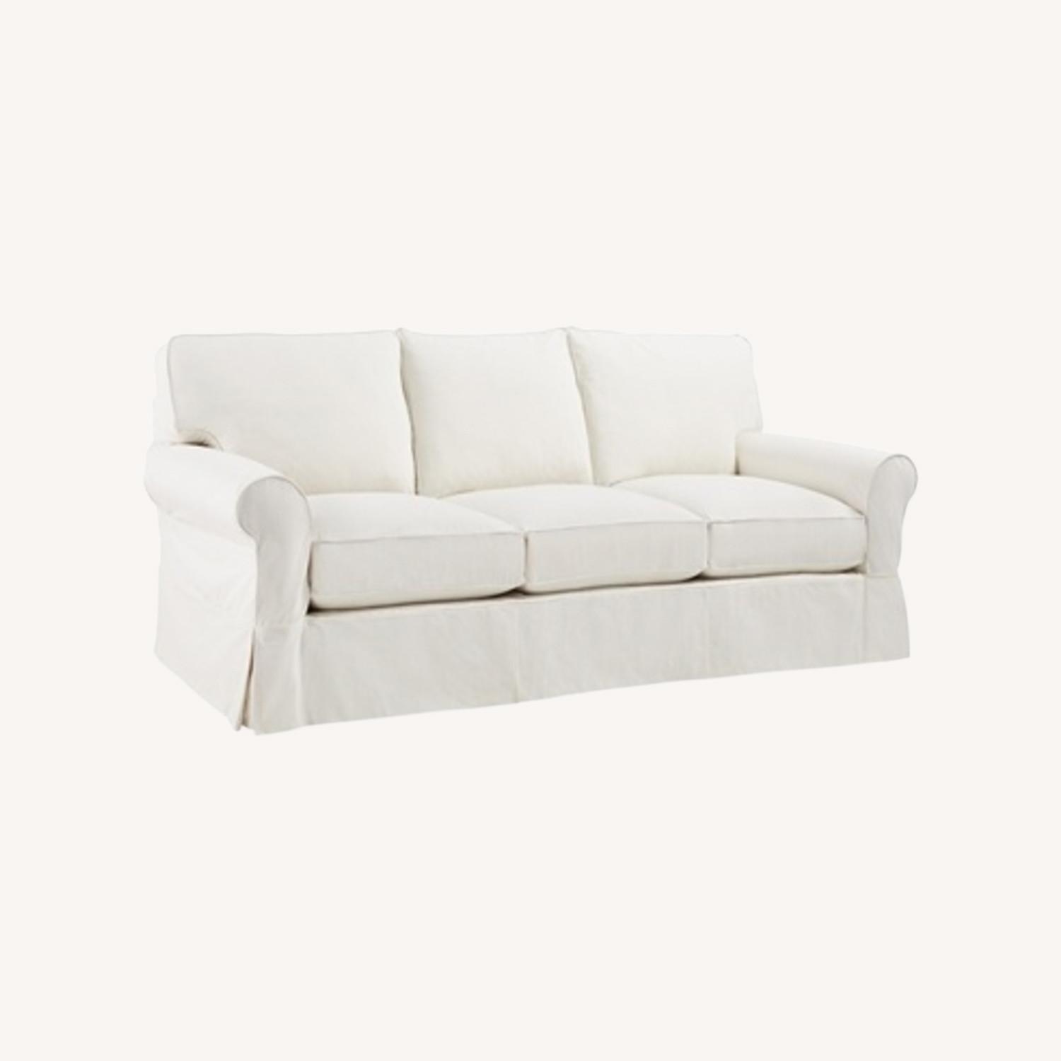 Arhaus Camden Desert Natural Fabric 3+ Seater Sofa - image-0