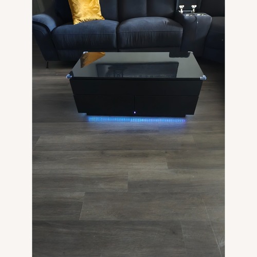 Used Black Wood Chest for sale on AptDeco