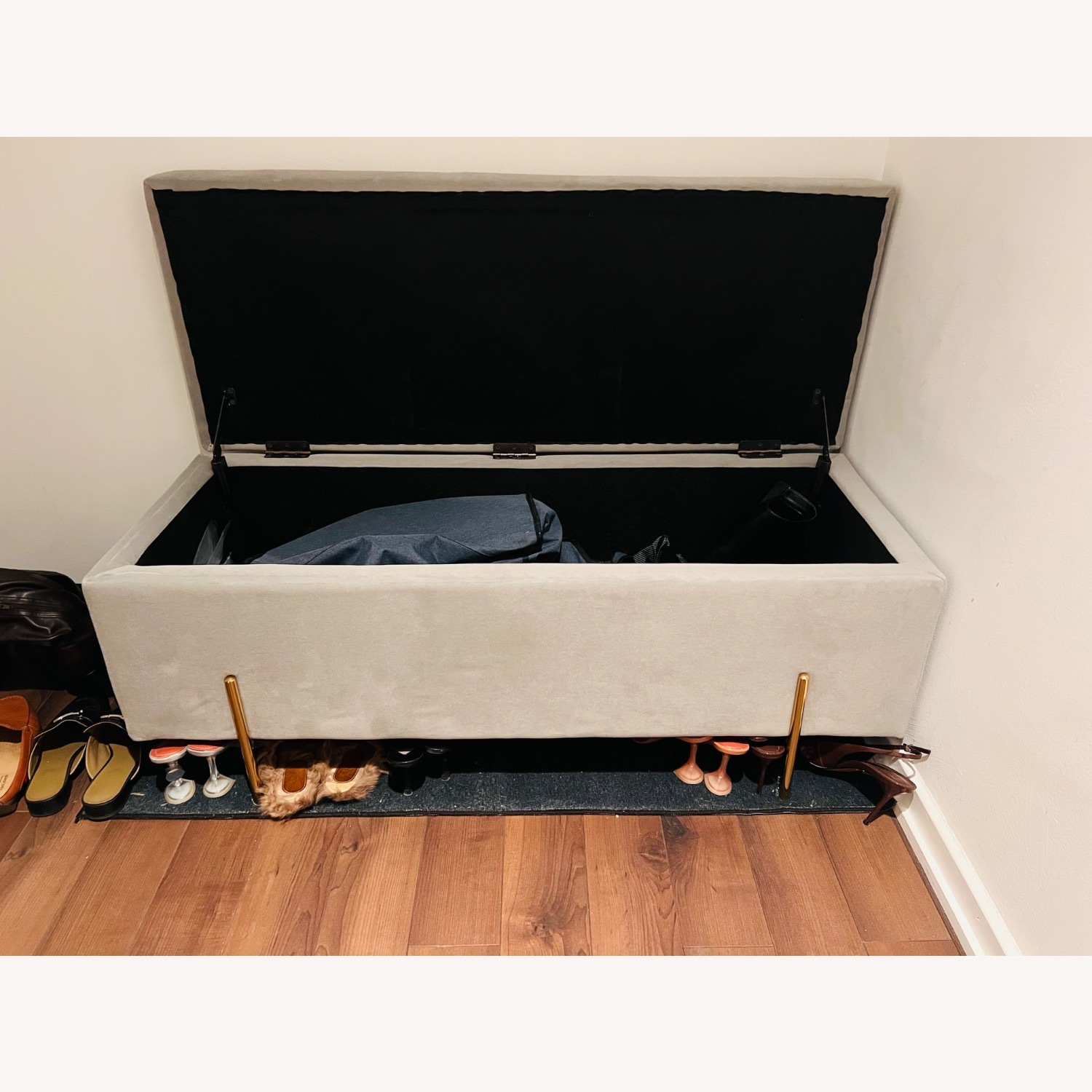 Prints TV Stand With Storage  - image-2