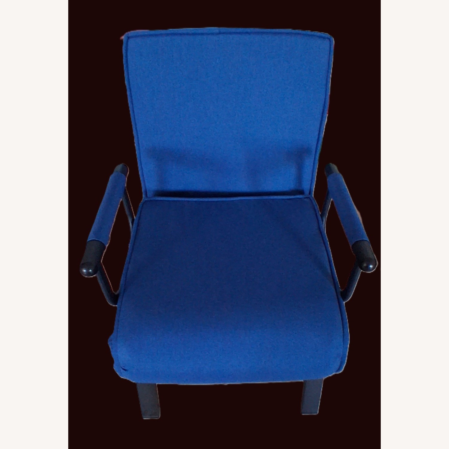 Amazon Blue Fabric Convertible Sleeper Chair - image-3