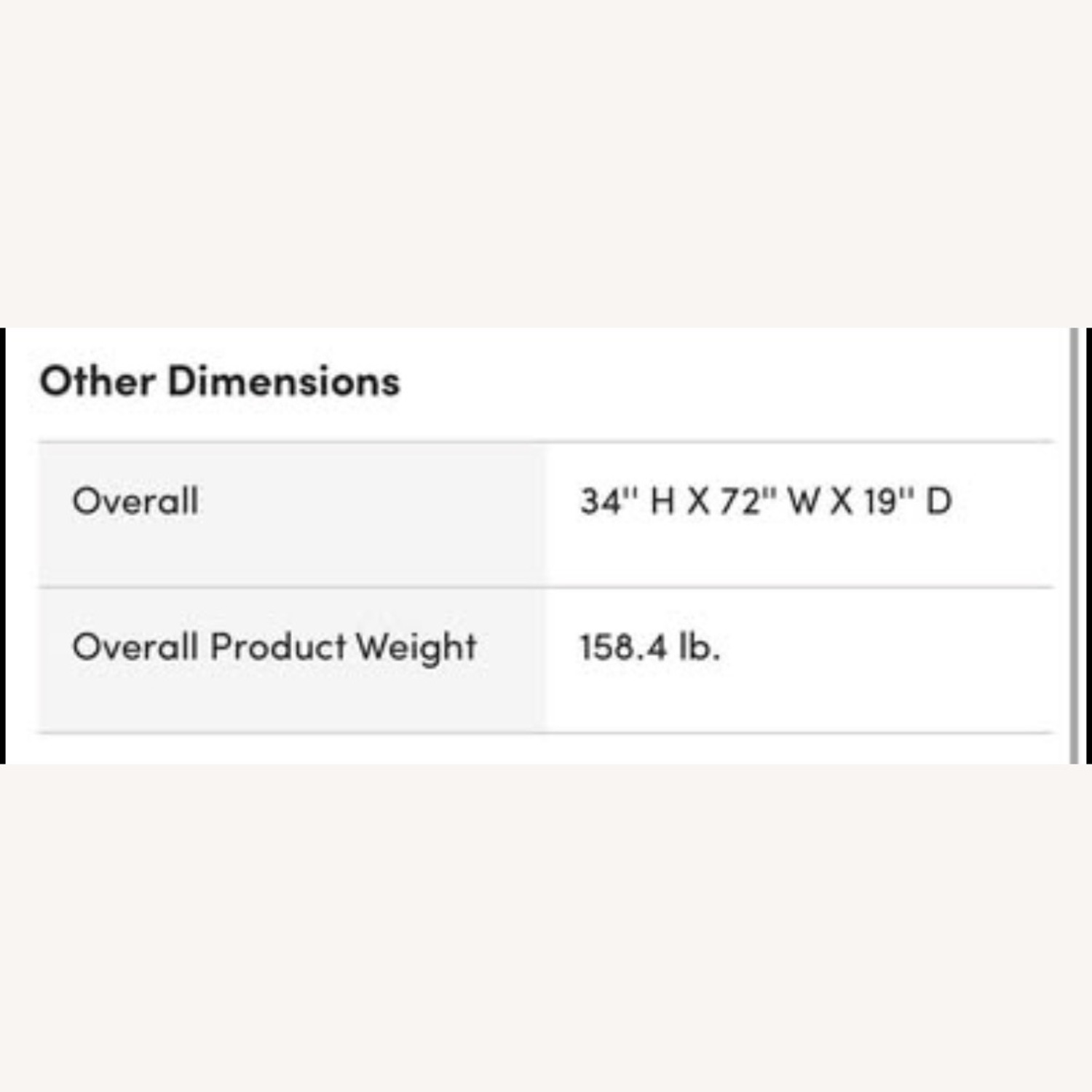 Stein World Light Gray Media Storage - image-2