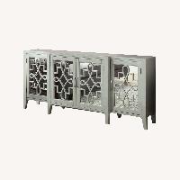 Stein World Light Gray Media Storage