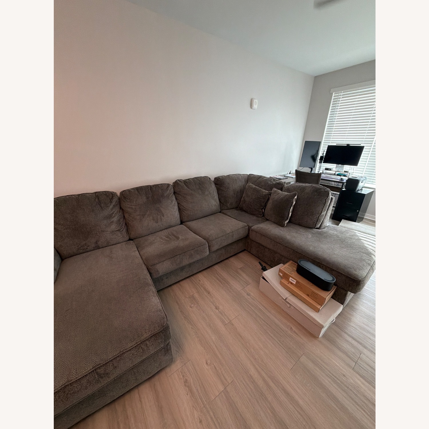 Raymour & Flanigan Casselbury 2-Piece Couch with Chaise - image-2