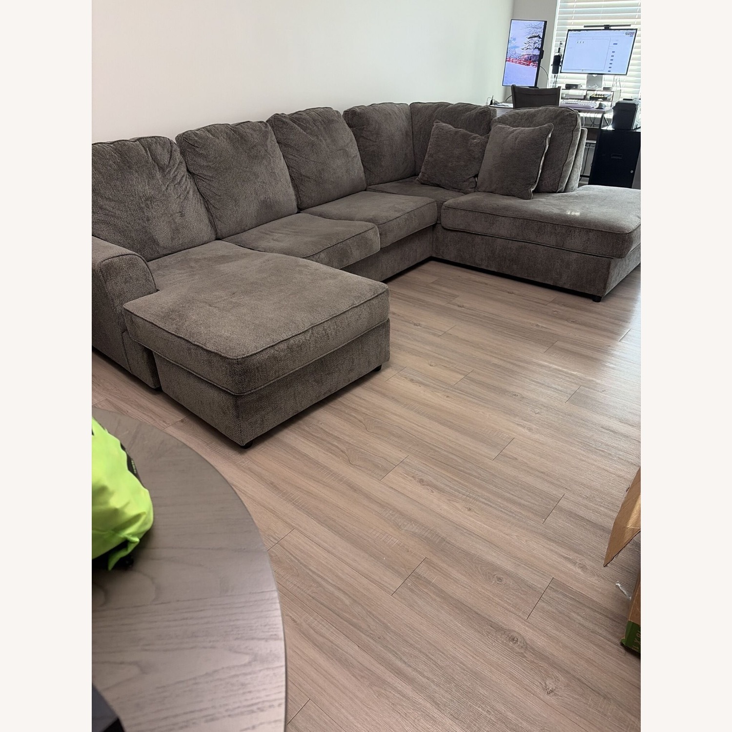 Raymour & Flanigan Casselbury 2-Piece Couch with Chaise - image-1