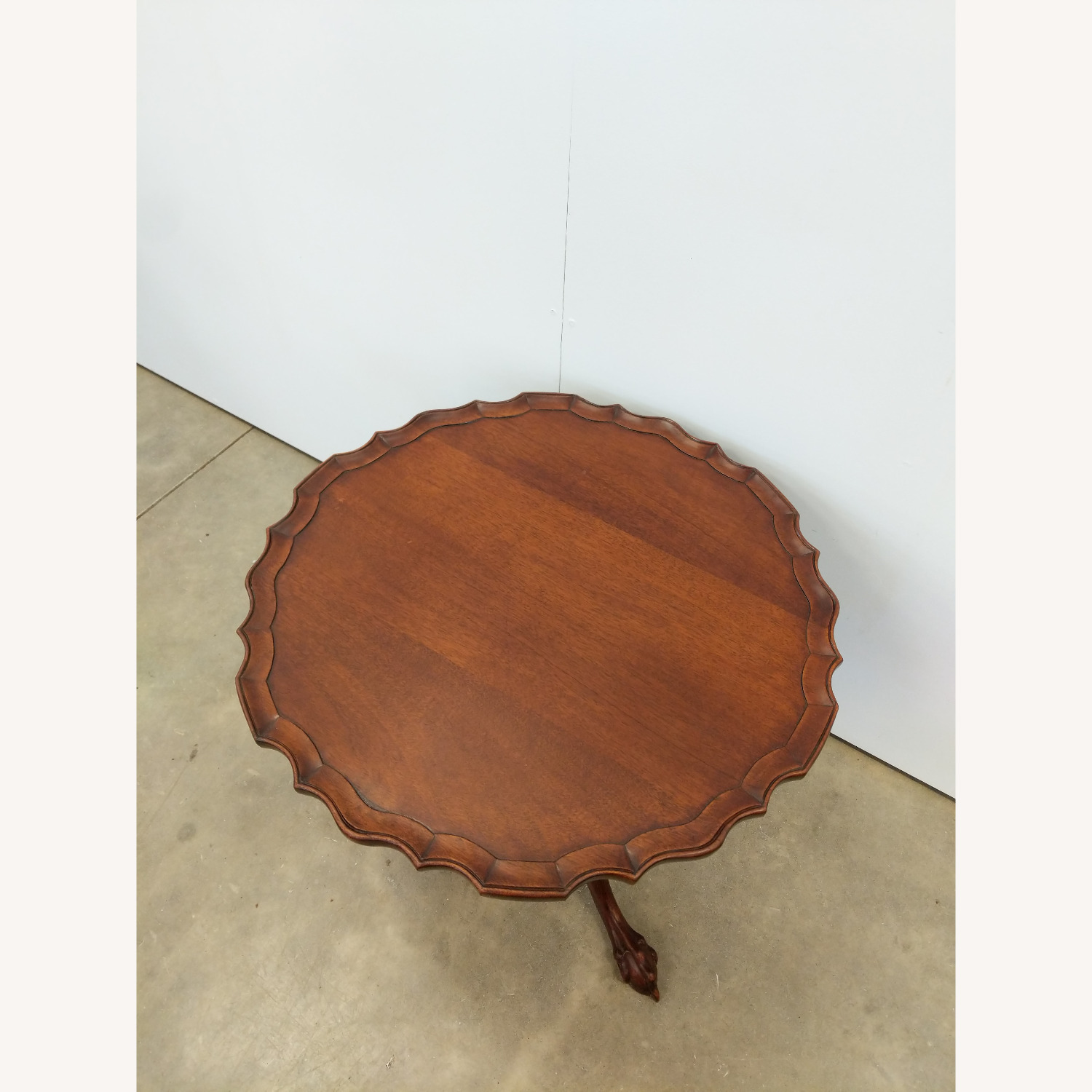 Antique Tilt Top "Pie Crust" Side Table - image-4