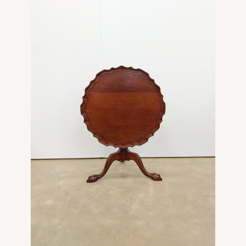Used Antique Tilt Top "Pie Crust" Side Table for sale on AptDeco