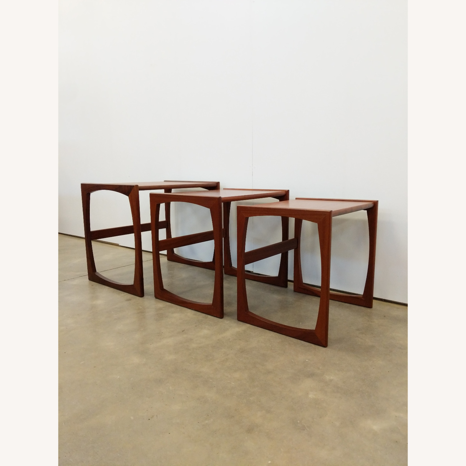 G Plan Vintage Mid Century Teak G Plan Nesting Tables - image-2