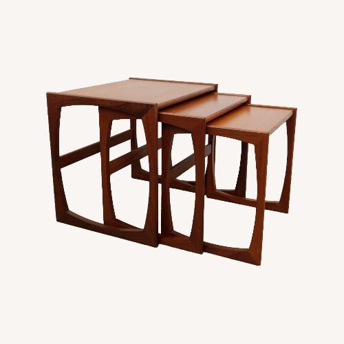 Used G Plan  Vintage Mid Century Teak G Plan Nesting Tables for sale on AptDeco