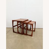 G Plan  Vintage Mid Century Teak G Plan Nesting Tables