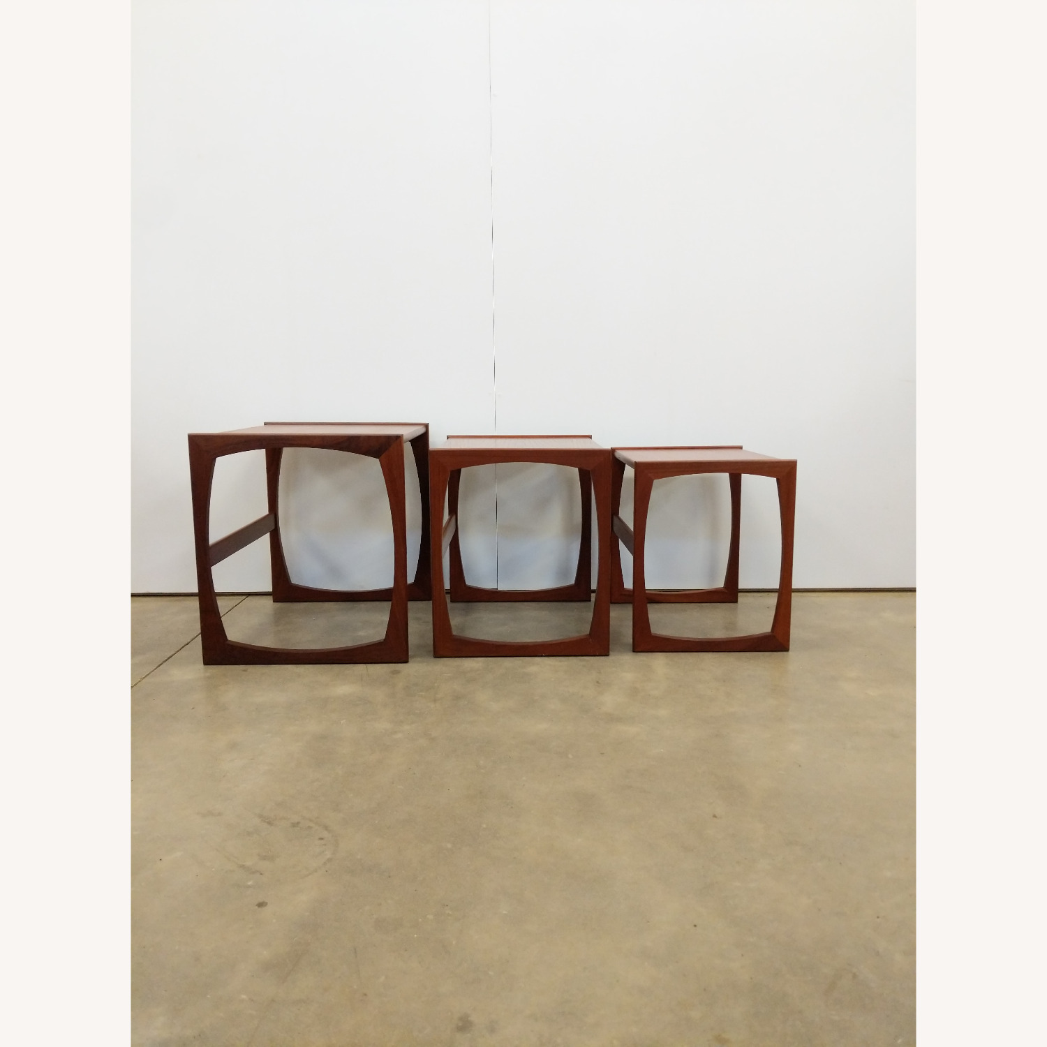 G Plan Vintage Mid Century Teak G Plan Nesting Tables - image-1