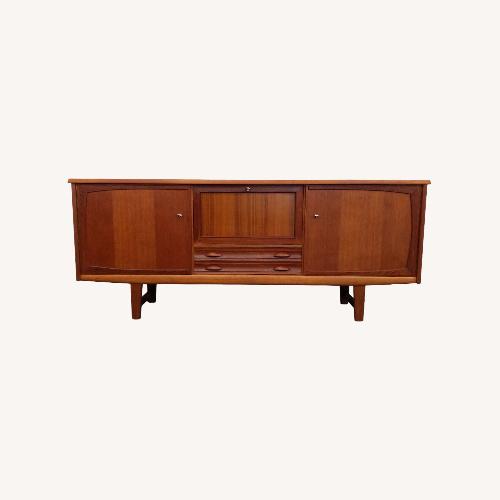 Used Vintage Mid Century Modern Teak Credenza for sale on AptDeco