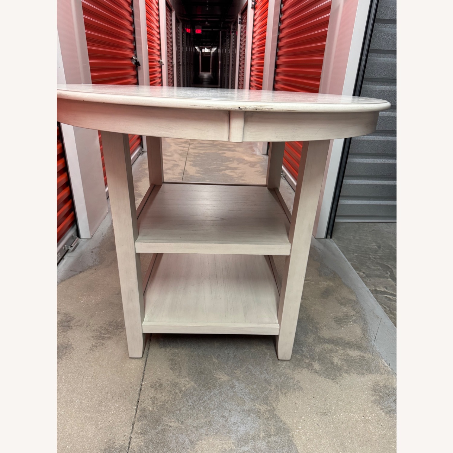 Value City Light Gray Dining Set - image-2