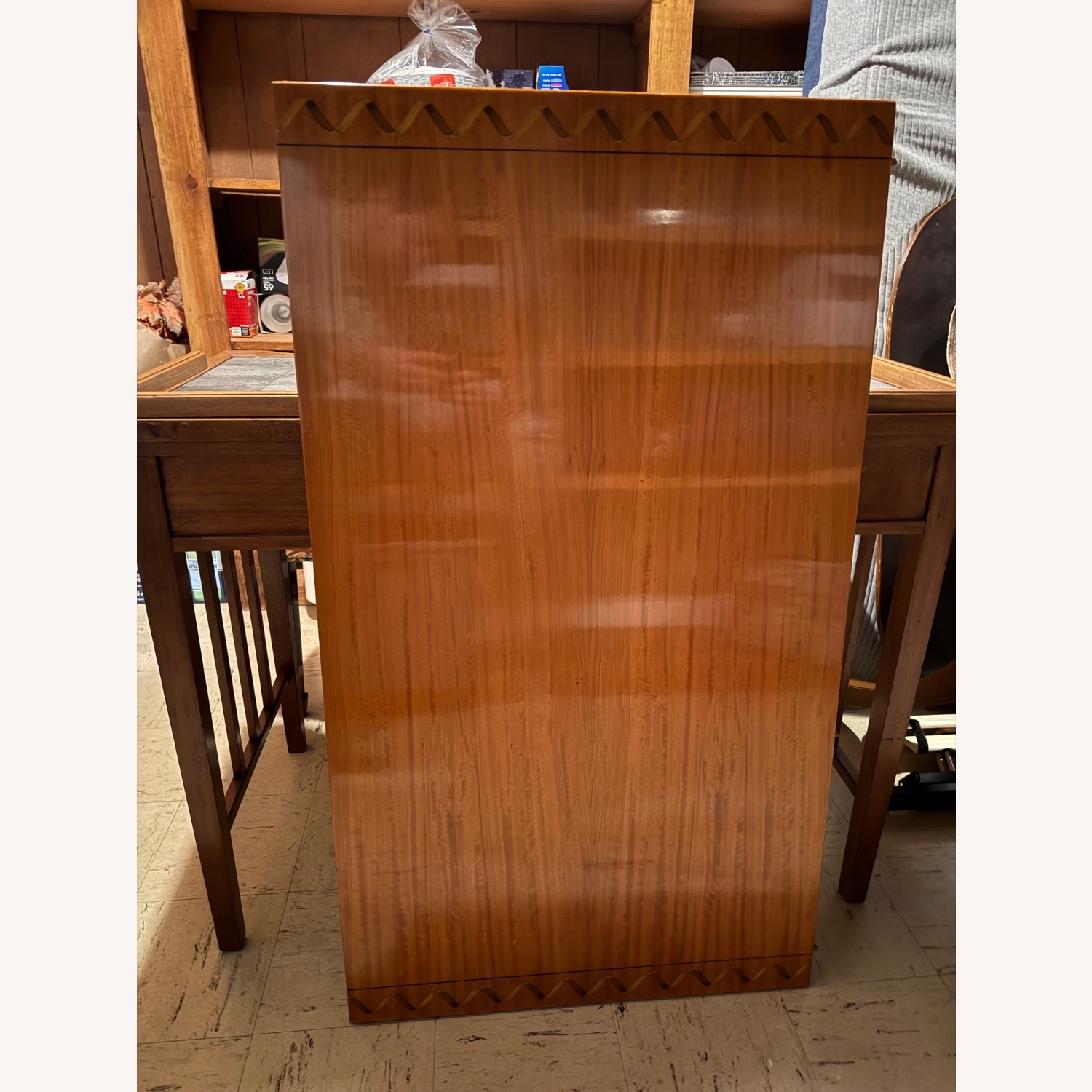 Drexel Dark Brown Wood Dining Table - image-2