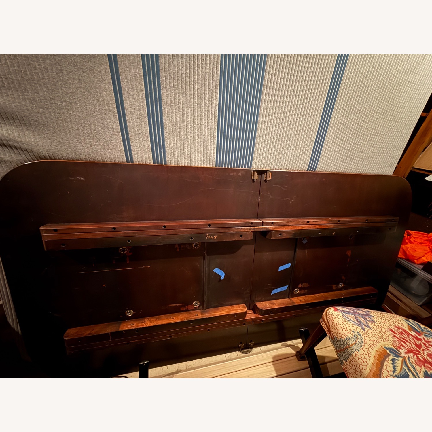 Drexel Dark Brown Wood Dining Table - image-1