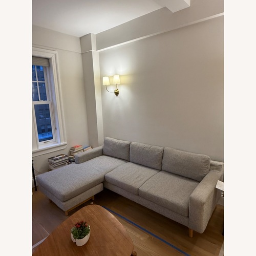 Used West Elm Eddy 90” Sectional for sale on AptDeco