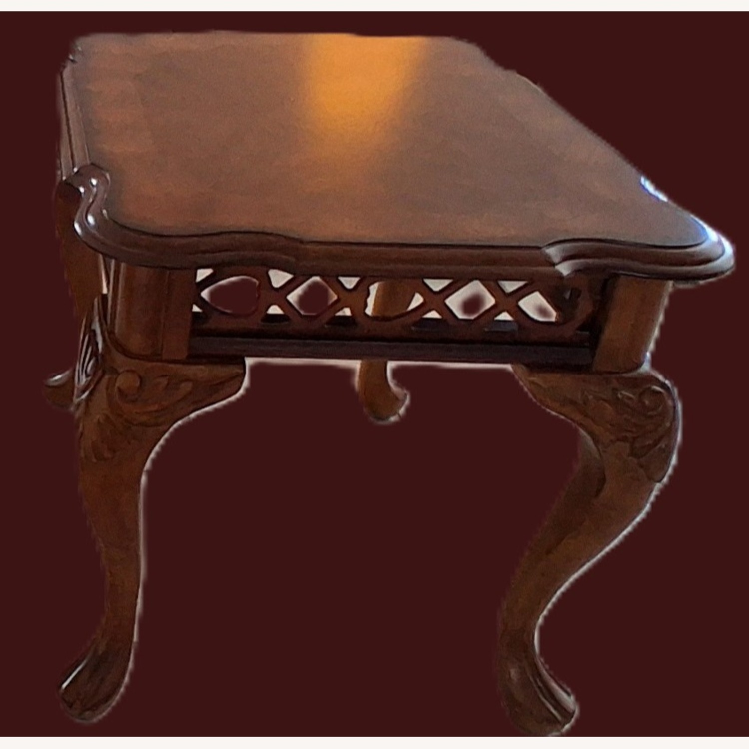 Chippendale Style Coffee & End Table Set - image-7
