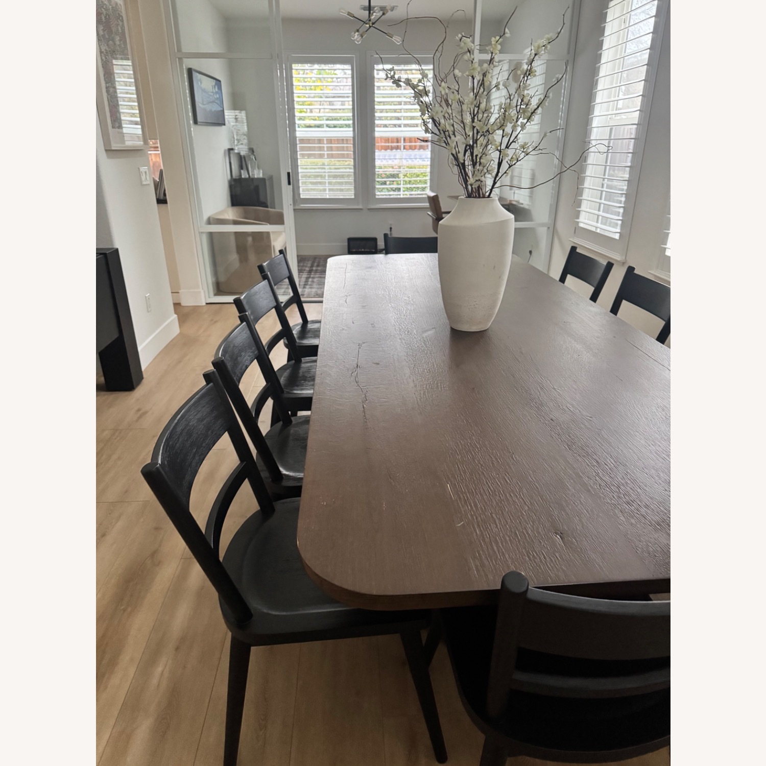 Restoration Hardware 108inch Linge Open Table - image-4